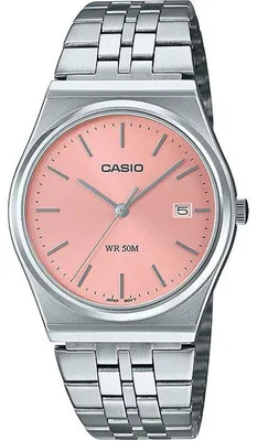 Image de Montre CASIO MTP-B145D, Homme, Rose, Quartz, Analogique, Bracelet Inoxydable