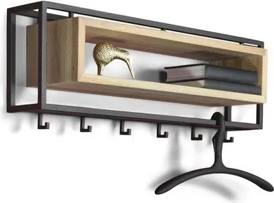 Produktbild von Spinder Design HOME Schulgarderobe - Schwarz Braun