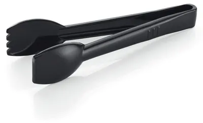 Produktbild von 24x Salatzange Set, 23 cm, schwarz, Polycarbonat