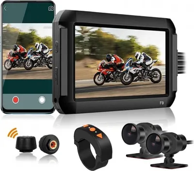 Produktbild von F9 Duales Kamera-Set für Motorräder