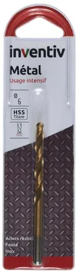 Obrázok produktu pre Metalové Svrtel Hss-Tin F6 Inventiv