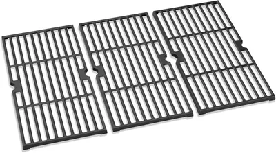 Produktbild von Grillrost 43 x 21 cm, Gusseisen, für Barbecue, für Outdoor Kochen