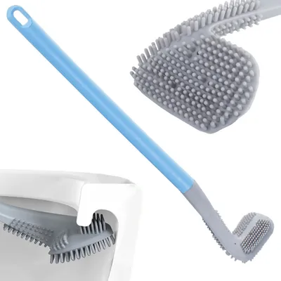 Produktbild von Verk 24142_N Flexible Silikon-Toilettenbürste blau