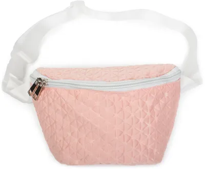 Produktbild von styleBREAKER Damen Bauchtasche geometrisches Muster geprägte Optik, Reißverschluss, Gürteltasche, Hüfttasche 02012253
