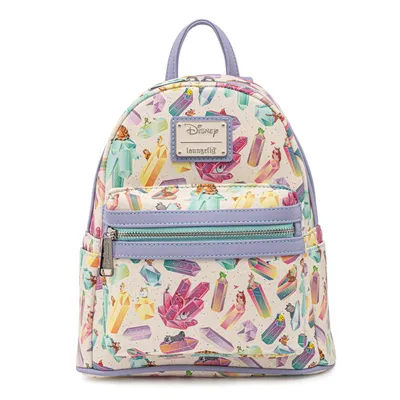 Produktbild von Loungefly WDBK1714 DISNEY CRYSTAL SIDEKICKS AOP MINI BACKPACK