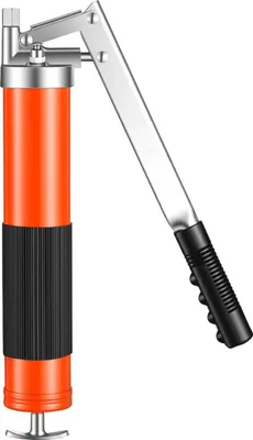 Produktbild von Fettpresse, 10000 PSI Hochdruck, Hochleistungs-Fettpresse mit Pistolengriff und 0,4 l Fassungsvermögen, inklusive 46 cm flexiblem Schlauch, 1 Verlängerungsrohr und 1 scharfer Düse für Automobil- und Schiffsanwendungen