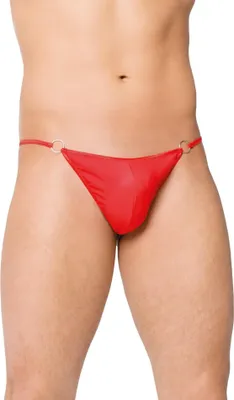 Productafbeelding van Herren string slip 4420 - rood, maat S/L. Verleidelijk en elegant