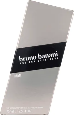 A silver box of Bruno Banani Man Eau de Toilette.