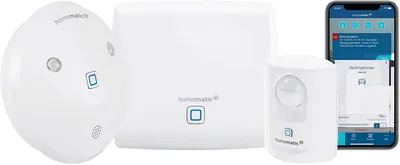 Produktbild von Homematic IP Set Sicherheit Bild Edi. Access Point Sirene Bewegungsmelder -