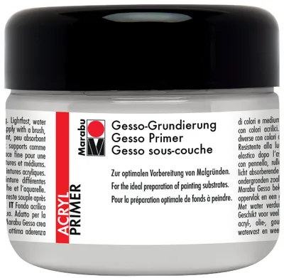 Immagine prodotto di Marabu Primer acrilico Gesso, 225 ml, bianco