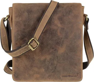 Zdjęcie produktu dla Torba na ramię Greenburry S skórzana brązowa vintage 1636-25