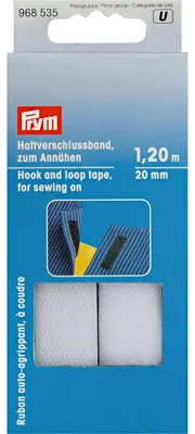 Produktbild von Prym 19685350, Polyamid, Weiß, 20 mm, 1,2 m, 1 Stück(e)