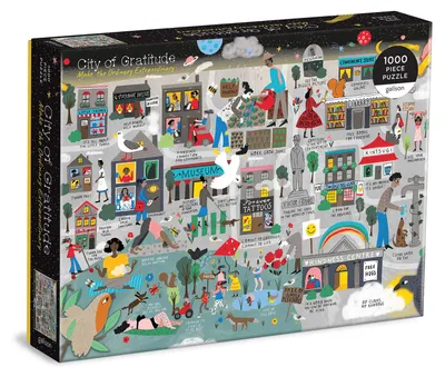 Produktbild von Galison Puzzle Město vděčnosti 1000 dílků