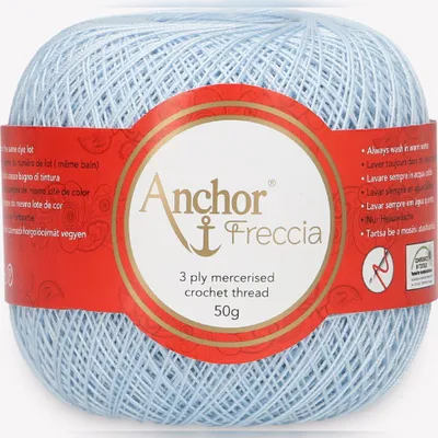 Produktbild von Anchor Freccia 16 – Feines Baumwollgarn für filigranes Häkeln (color 00128)