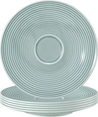 Produktbild von Seltmann Weiden Beat Arktisblau Kombi-Untertasse 16,5 cm 6er Set
