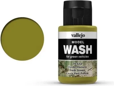 Produktbild von Vallejo Dark Green 35ml Wash FX