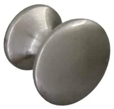 Image de Bouton de meuble en zamac finition nickel satiné diamètre 25 mm