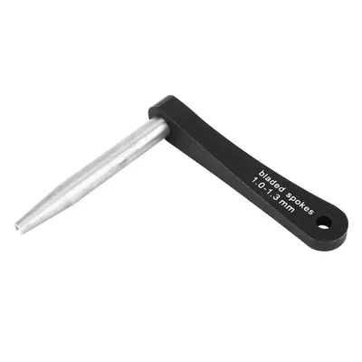 Zdjęcie produktu dla Uchwyt szprychy, narzędzie do uchwytu szprychy, uchwyt szprychy 1,0 mm - 1,3 mm, uchwyt szprychy ze stopu aluminium, narzędzie do naprawy szprychy