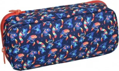 Produktbild von Disney Lilo und Stitch Chillin' Federmäppchen mit 2 Fächern, 23,5 cm