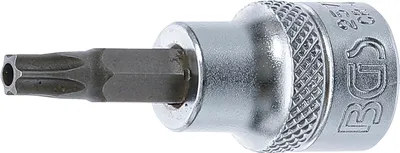 Immagine prodotto di BGS bit presa quadra 10 mm (3/8") profilo T (per Torx) con foro T30 - 2574