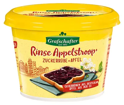 Image de Grafschafter Rinse Applestroop betterave à sucre et pomme vegan 300g