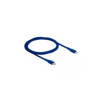 Obrázek produktu pro DELOCK DeLOCK Datový a nabíjecí kabel USB Type-C na Lightning pro iPhone, iPad a iPod modrý 1 m MFi