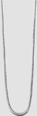 Produktbild von Akzent Fuchsschwanzkette, Edelstahl, silberfarben, Stärke 3mm
