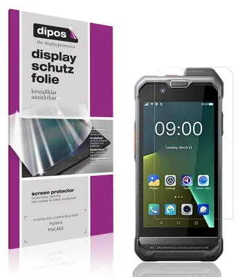 Produktbild von 4x Schutzfolie für Hytera PNC460 klar Displayschutzfolie Folie Display Schutz dipos