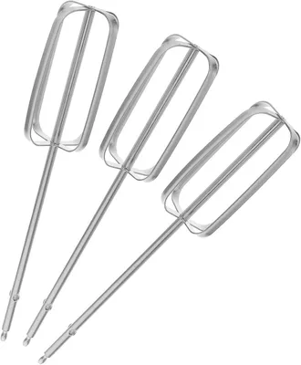 Produktbild von 3 Stück Ersatzteile für Handmixer aus Edelstahl 304 – Effiziente Rührbesenaufsätze für die Küche