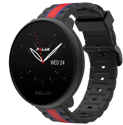 Produktbild von Strap-it Polar Ignite 3 Special Edition Armband (Schwarz/Rot)