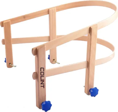 Produktbild von Colint Schlittenlehne aus Holz Schlitten-Kindersitz Rückenlehne Sitzhilfe Lehne