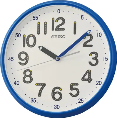 Immagine prodotto di Seiko QXA793L Orologio da parete con movimento al quarzo blu