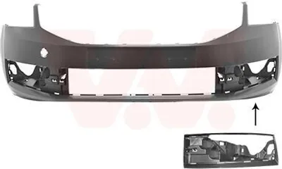 Produktbild von VAN WEZEL Stoßstange Stoßfänger für SKODA Octavia III Combi (5E5) Glatt 7631571