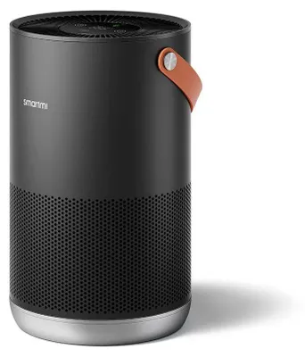 Immagine prodotto di Xiaomi Purificatore d'aria portatile per allergia Proprietario di animali domestici Cool & New House Quiet 19dB Smartmi P1 Alexa Google ecc. Controllo Filtro HEPA Cattura 99,9% particelle Virus Alimentazione ossigeno Depuratore Maniglia di trasporto Sensore laser di particelle