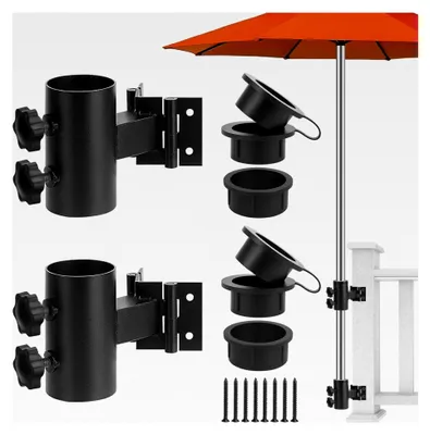 Produktbild von Sonnenschirm Wandmontage für Balkongeländer