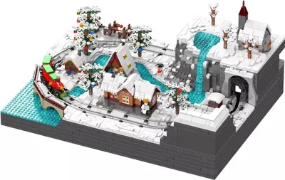 Immagine prodotto di 12029 - Treno delle meraviglie di Natale (Mould King)
