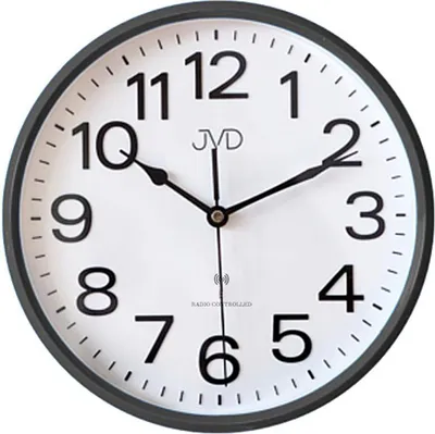 Obrázok produktu pre Nástenné hodiny JVD, rádiom riadené RH683.3