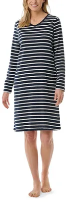 Immagine prodotto di Camicia da notte Schiesser Casual Essentials da donna - blu notte - taglia 38