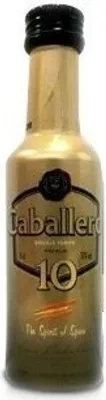 Produktbild von MINIATURA PONCHE CABALLERO 10 , 5CL  Caja 24 ud. Liköre Spanien  120.00 cl 33.0 %
