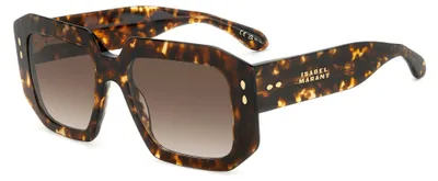 Zdjęcie produktu dla Okulary przeciwsłoneczne damskie Isabel Marant IM 0143/S Havana 53/18/145