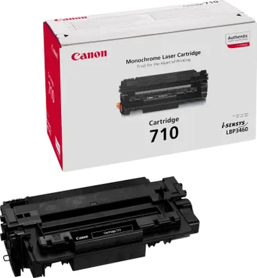 Produktbild von Canon 710 - Schwarz - original - Tonerpatrone