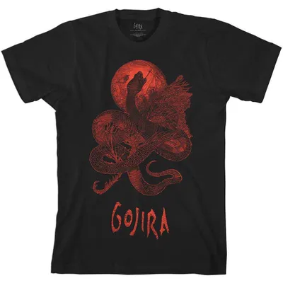 Produktbild von Gojira Serpent Moon Black S T-Shirt