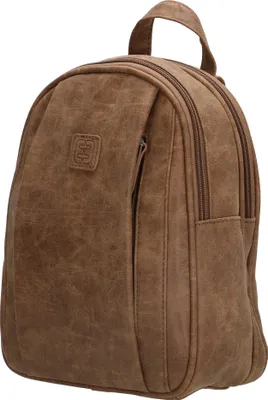 Image de Sac à dos pour femmes avec beaucoup de compartiments brun moyen