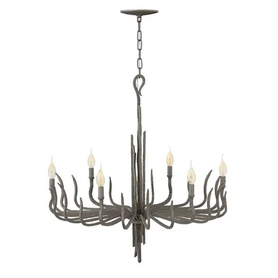 Immagine prodotto di Lampadario, lampada a sospensione, metallo, bronzo, P 77,1 cm