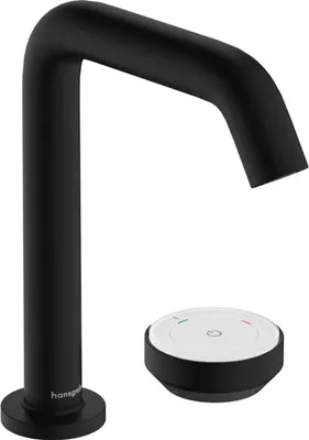 Obrázok produktu pre Dvojotvorová umývadlová batéria Tecturis S CooStart ComfortZone 150 m AG ma-sw matná čierna