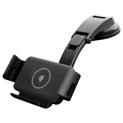 Produktbild von 10W QI-Autohalterung Smartphone 4.5 bis 8" Armaturenbrett Infrarot-Sensor