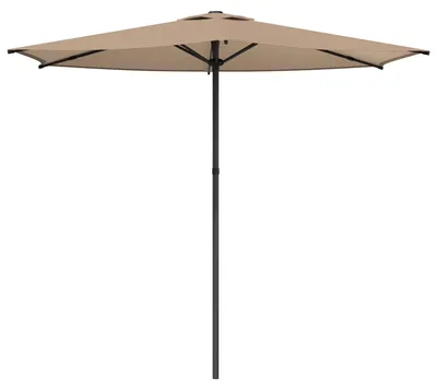 Obrázok produktu pre Záhradný slnečník 270 x 270 cm Polyester Obdĺžnikový Sivohnedá