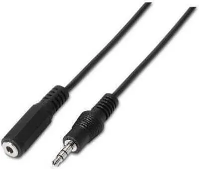 Image de AISENS A128-0146 - Câble audio stéréo de 3m avec jack 3,5m, noir