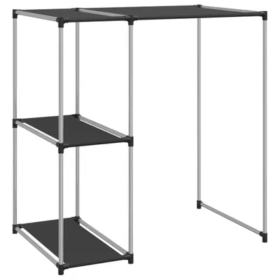 Produktbild von vidaXL Waschmaschinenregal Schwarz 87x55x90,5 cm Eisen