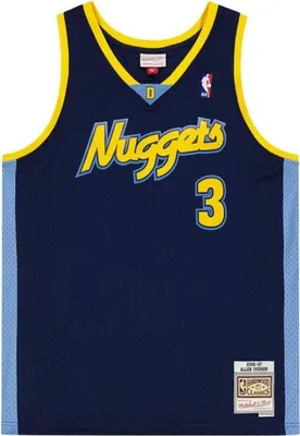 Produktbild von Hemd Mitchell & Ness Nba Swingman Denver Nuggets Allen IversonSMJY4205DNU06AIVASBL